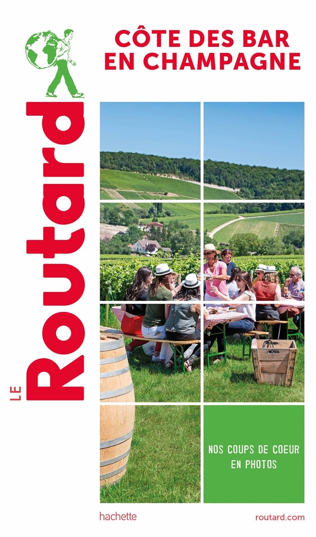 Guide du Routard Côte des Bar en Champagne -  Collectif - Hachette Tourisme
