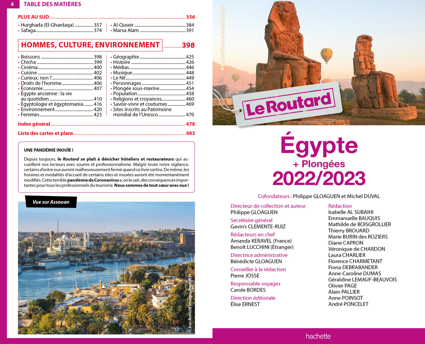 voyager egypte 2022